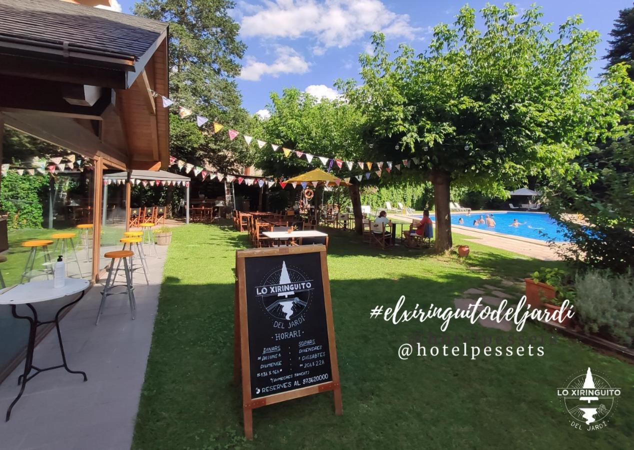 Hotel Restaurant Pessets & Spa Sort Exterior foto