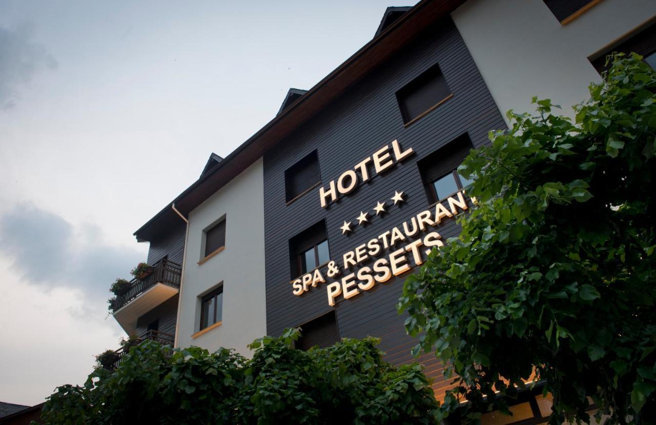Hotel Restaurant Pessets & Spa Sort Exterior foto